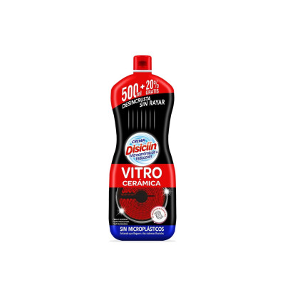 Limpa Vitrocerâmica Disiclin 500ml + 20% Grátis