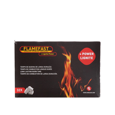 Acendalha Flamefast Tradicional 32 Cubos