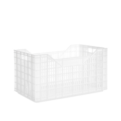 Caixa Contentora Perfurada Branco 31.5L 50X30X27cm