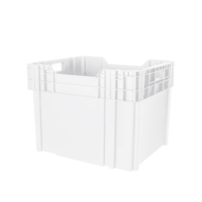 Caixa Contentora Fechada Branco 100L 60X50X45cm