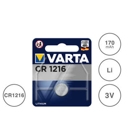 Pilha Varta Botão CR1216