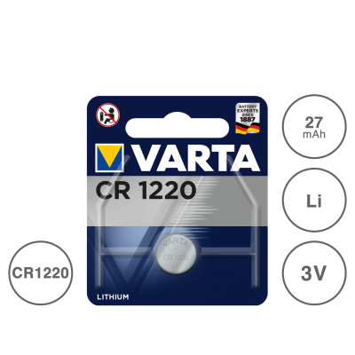 Pilha Varta Botão CR1220