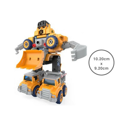 Robot Transforma 5 Em 1 10.2X6.30X9.2CM