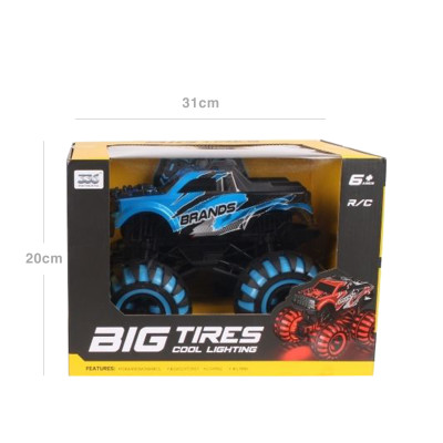 Carro Telecomandado R/C Big Tires 31X20X18cm