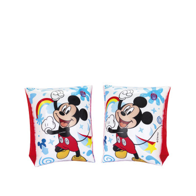 Braçadeira Natação Ar Insuflável Mickey 25X15cm Pack 2