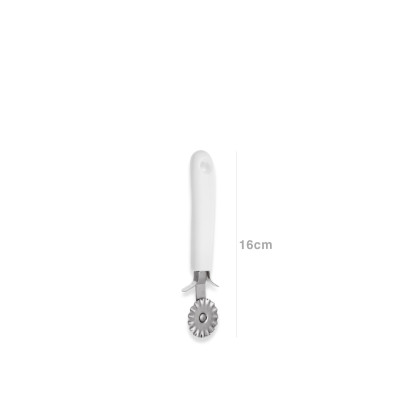 Corta Massa Inox Classic Branco 16cm