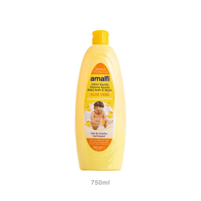 Gel Banho Amalfi Infantil Aloe Vera 750ml