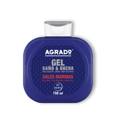 Gel Banho Agrado Sais Marinhos 750ml